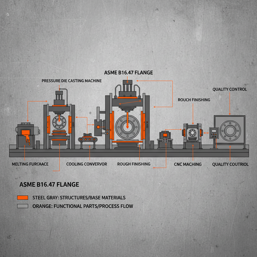 ASME B16.47 flange factory