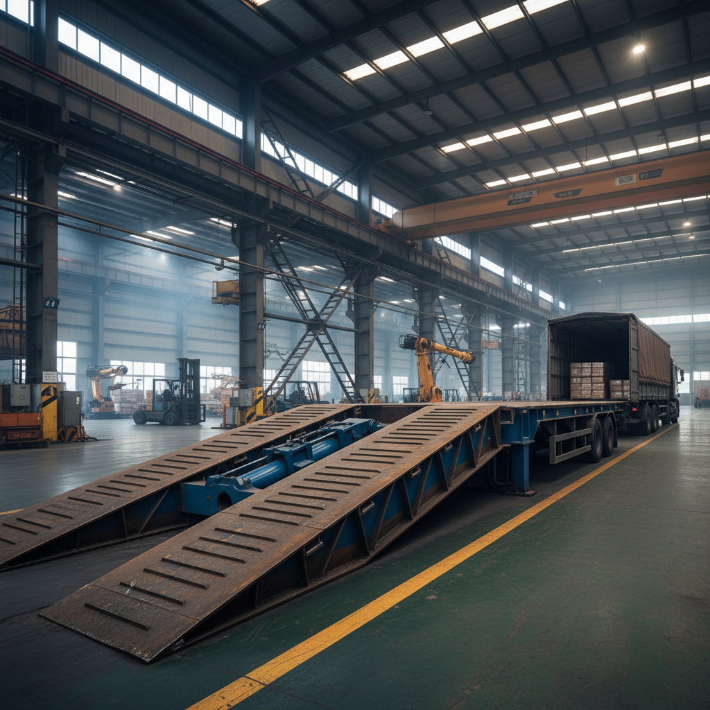 Hydraulic dock leveler