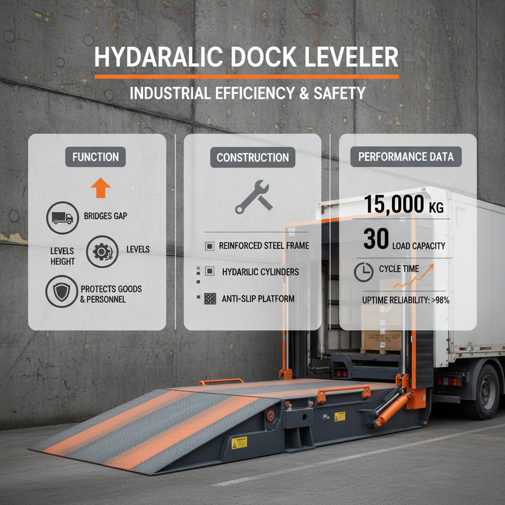 Hydraulic dock leveler