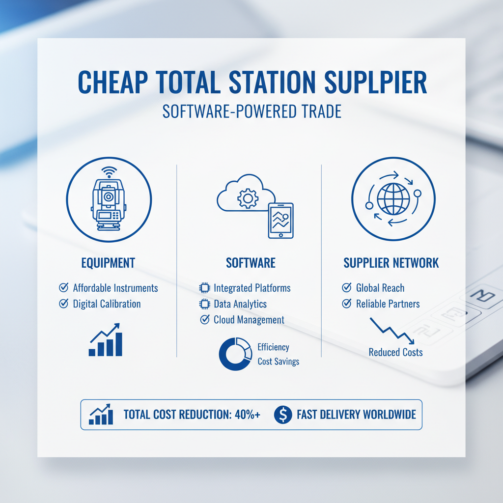cheap total station supplier
