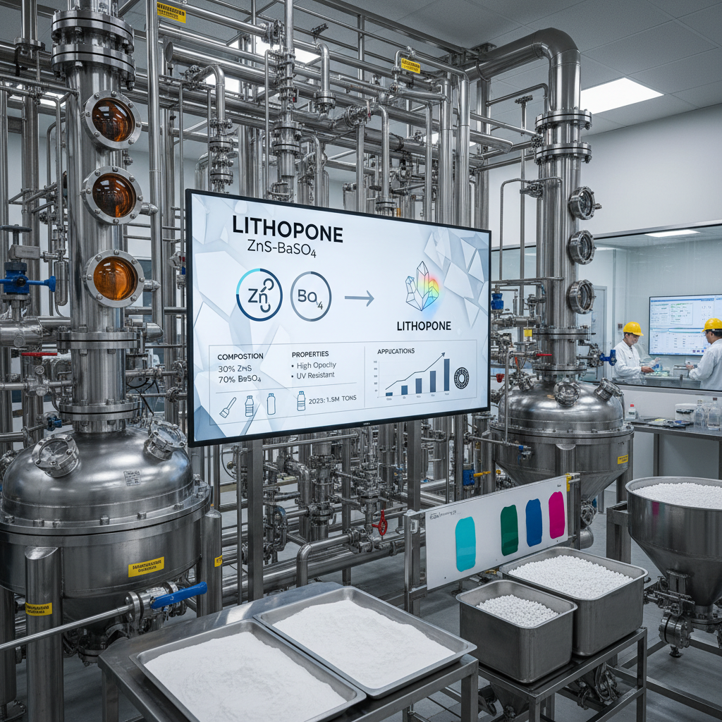 Industrial Applications and Benefits of lithopone znsbaso4 Pigment