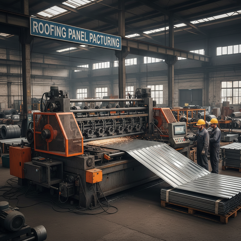 Industrial Roofing Machine for High Efficiency Metal Construction