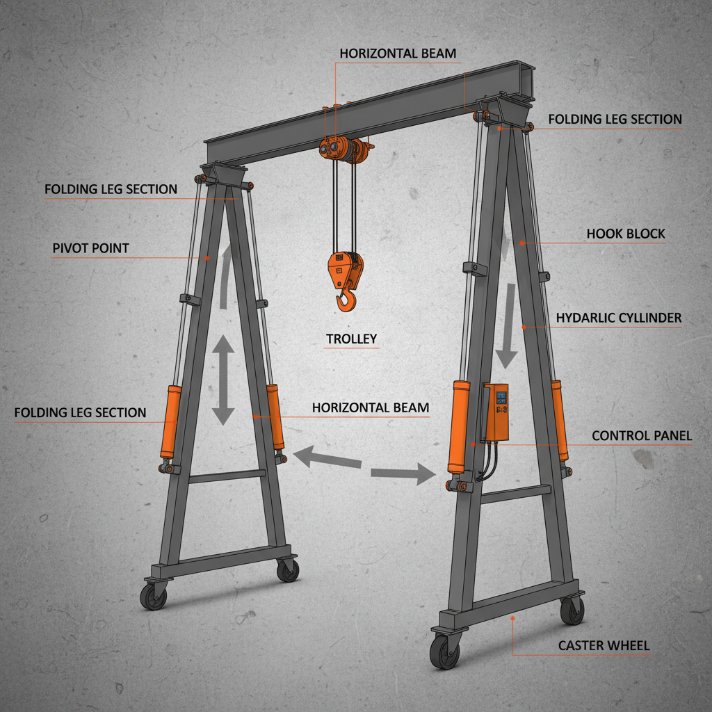 Folding Gantry Crane Solutions for Industrial Material Handling