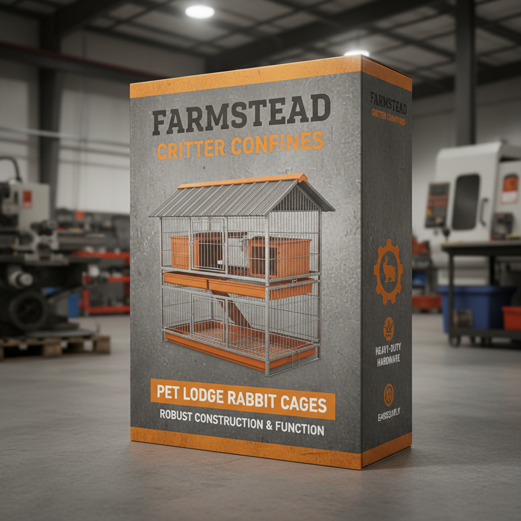 Professional Pet Lodge Rabbit Cages for Animal Welfare and Breeding