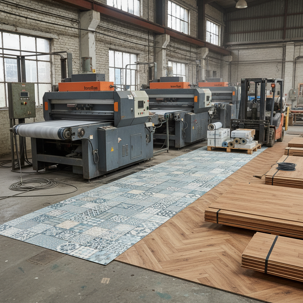 Premium Mosaic Vinyl Flooring for Durable and Aesthetic Interiors