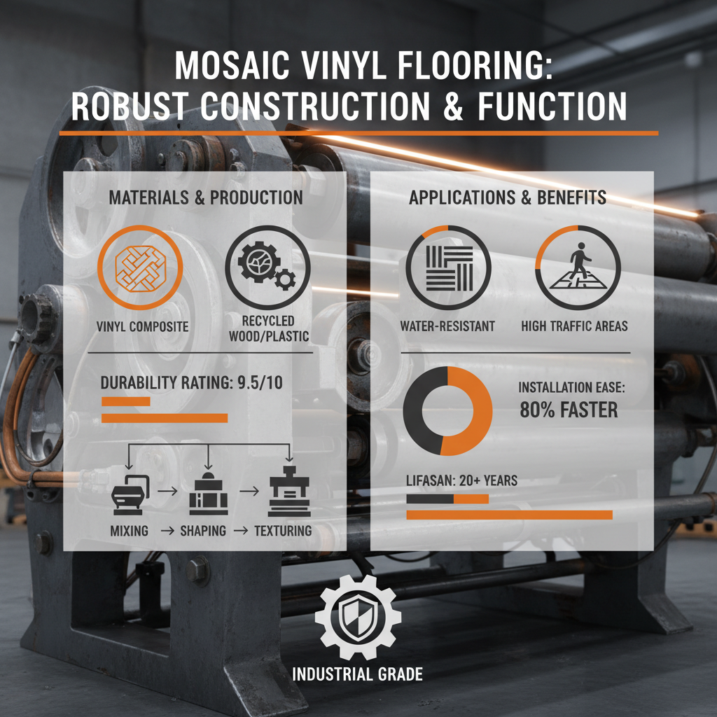Premium Mosaic Vinyl Flooring for Durable and Aesthetic Interiors