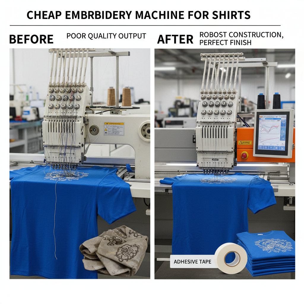 Best Guide to Finding a Cheap Embroidery Machine for Shirts