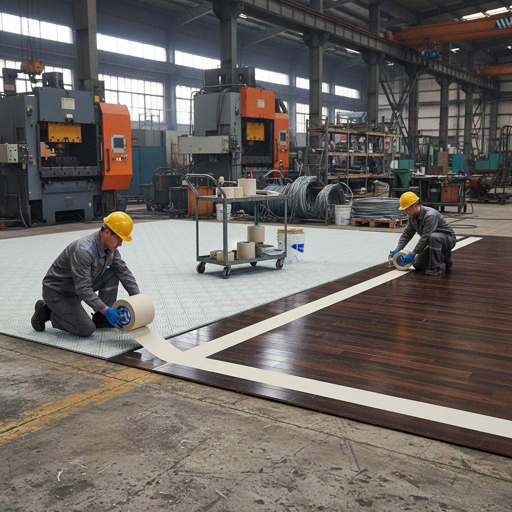 Professional Guide to using wide masking tape for painting