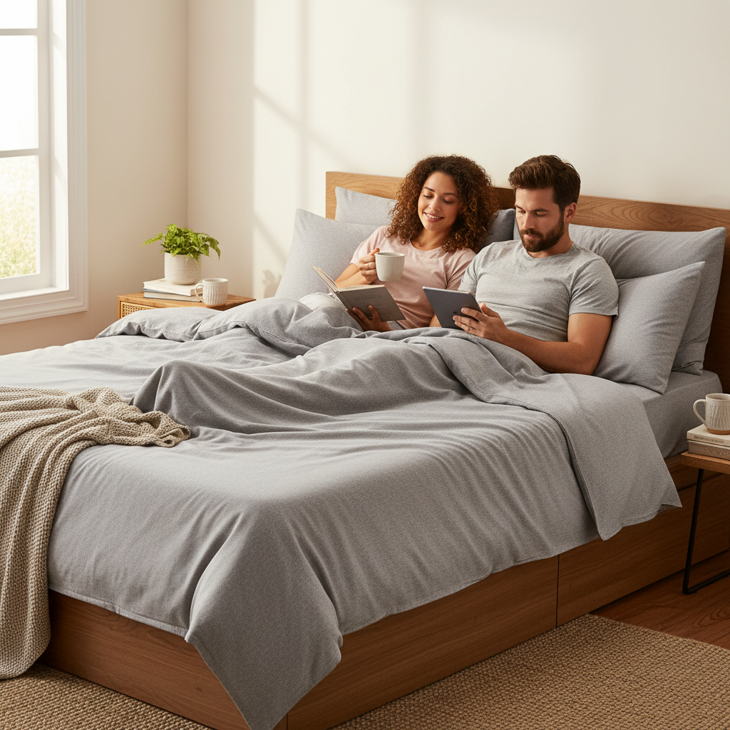 High Quality Jersey Sheets for Comfort and Modern Bedroom Bedding