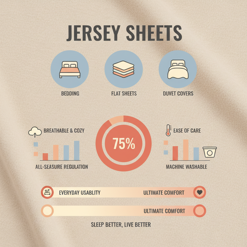 High Quality Jersey Sheets for Comfort and Modern Bedroom Bedding