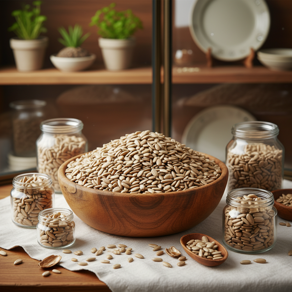 Industrial Applications and Quality of Sunflower Seeds Raw