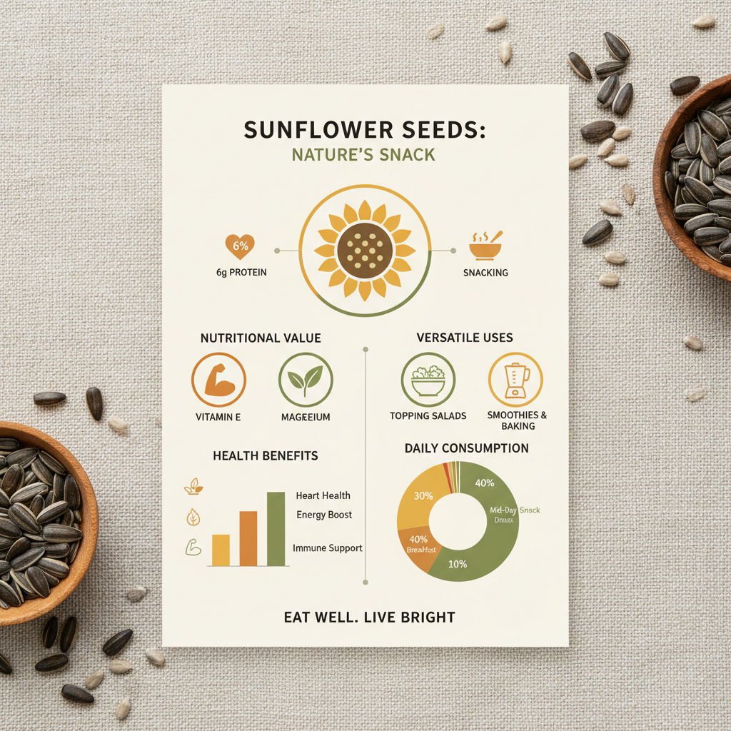 Industrial Applications and Quality of Sunflower Seeds Raw