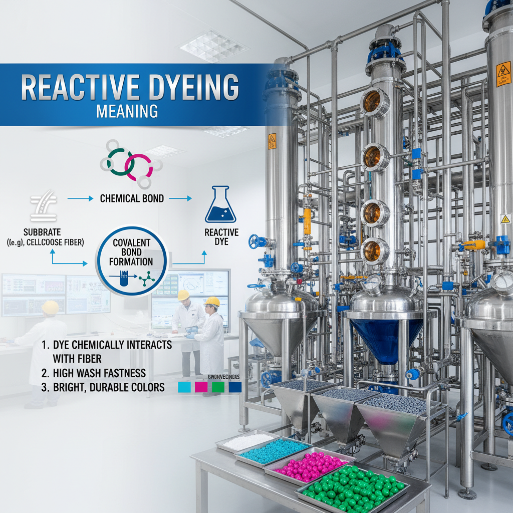 Understanding Reactive Dyeing Meaning and Chemical Process