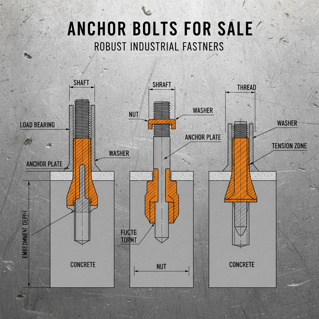 High Performance Structural Anchor Bolts for Sale and Guide