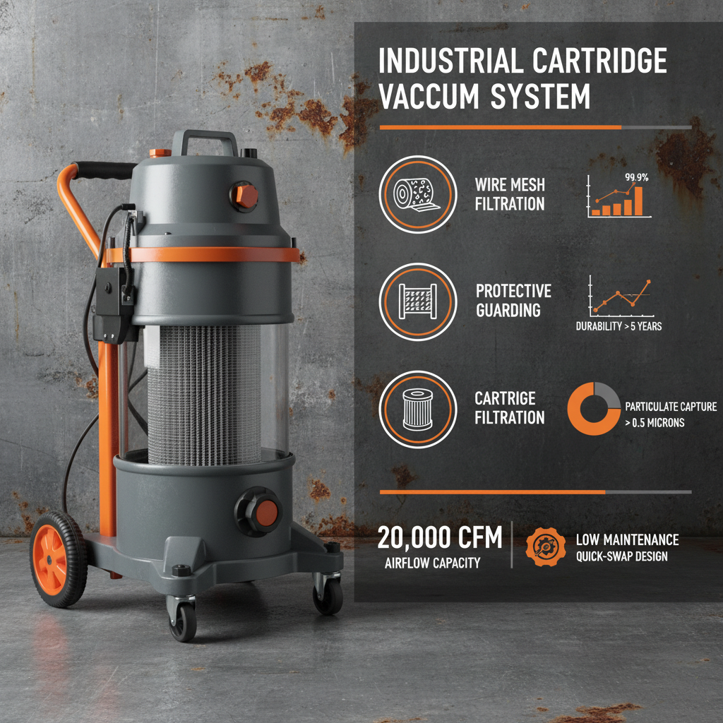 Industrial Air Filtration Efficiency with Cartridge Vacuum Systems