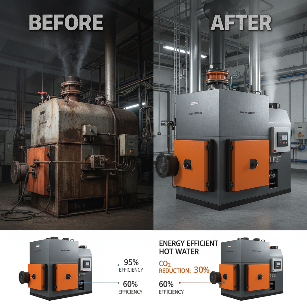 Industrial Guide to Energy Efficient Hot Water Boiler Systems