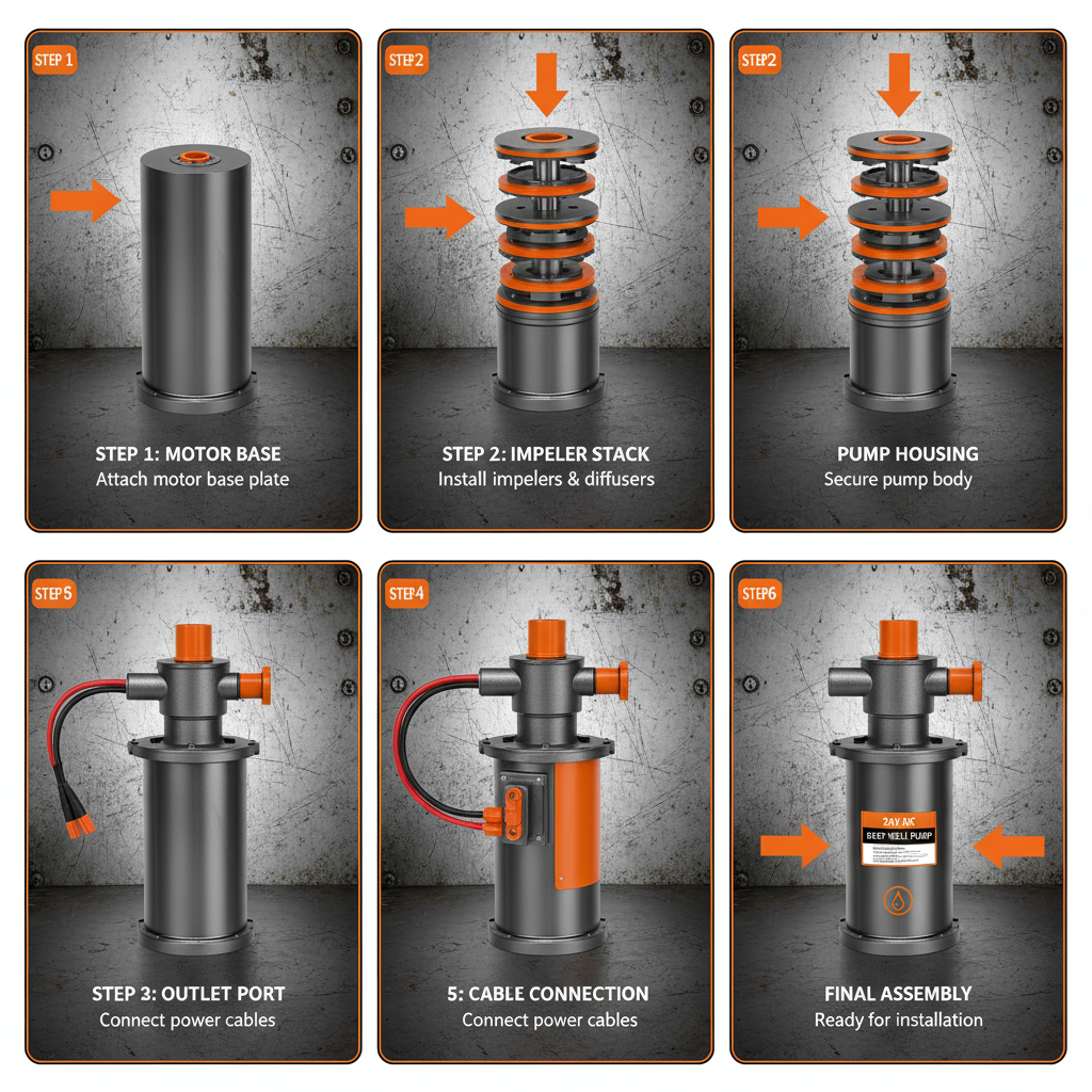 Efficient 24 volt dc deep well pump for Sustainable Water Extraction