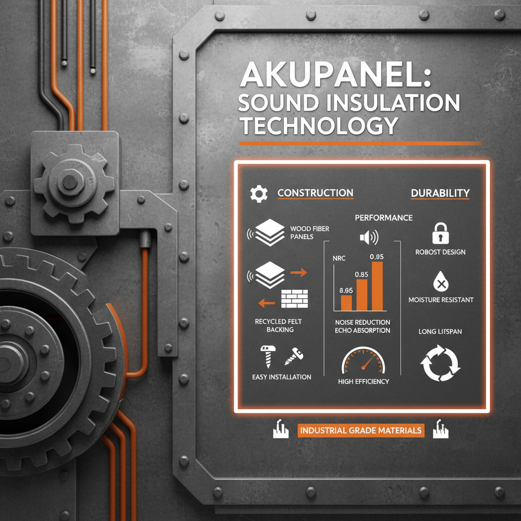 Modern Acoustic Harmony and Sustainable Design with akupanel