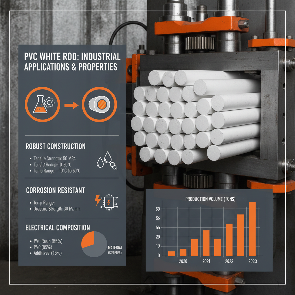 Industrial Applications and Benefits of High Performance pvc white rod