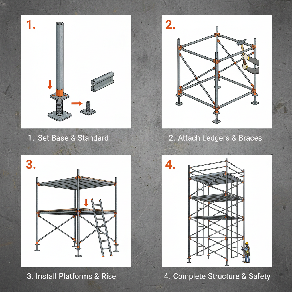 High Quality Modular Scaffolding Parts for Modern Construction