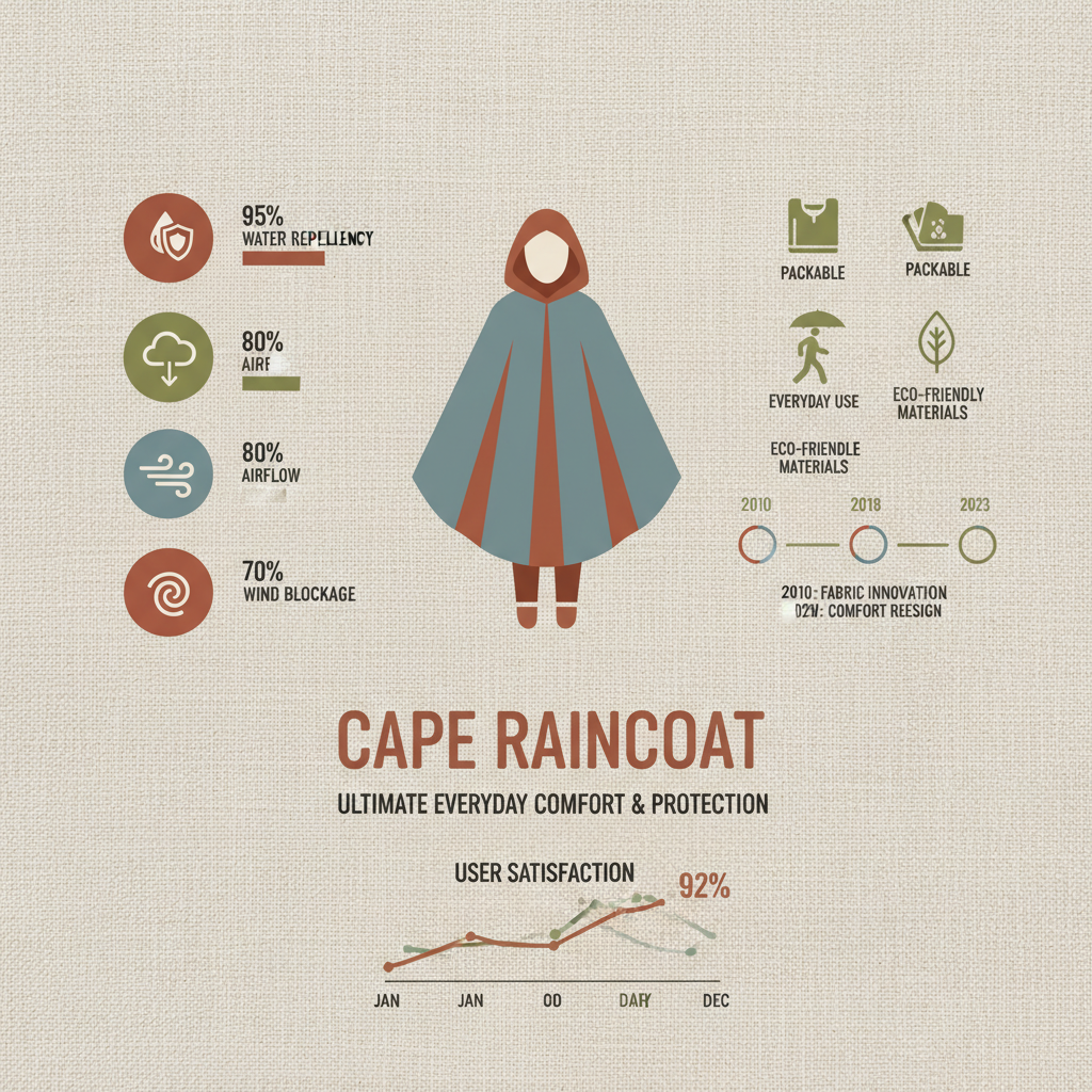 Versatile Cape Raincoat for Professional Weather Protection
