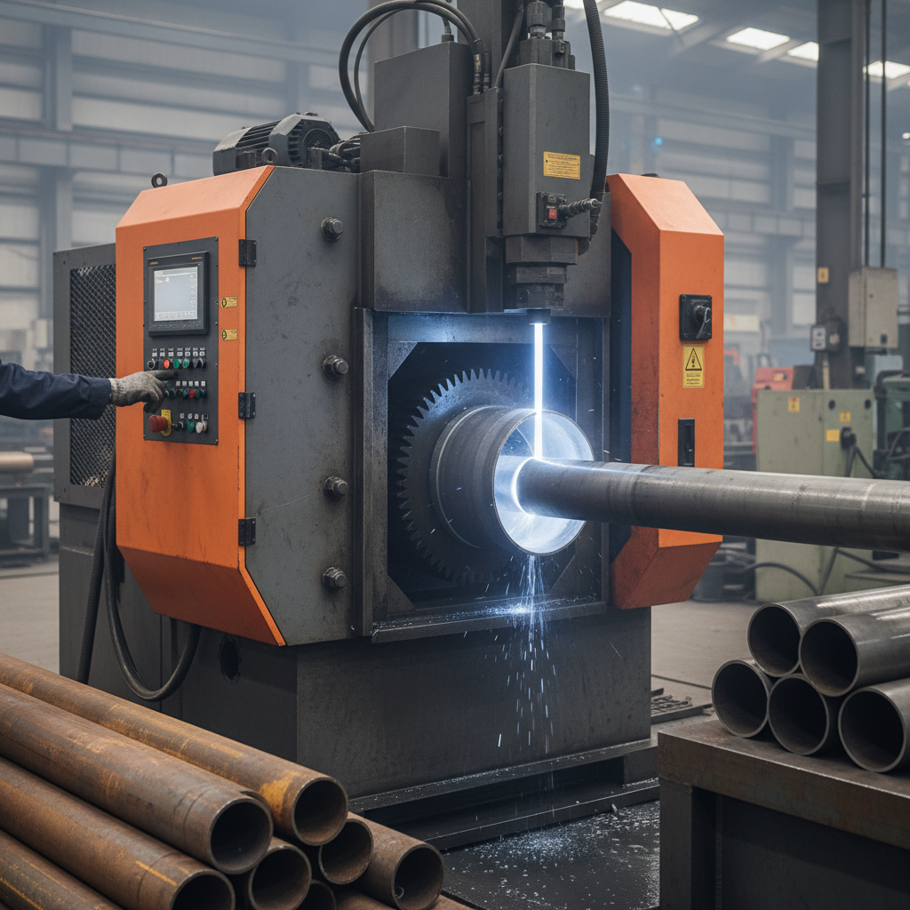 High Precision Industrial Water Jet Pipe Cutting Machine Guide