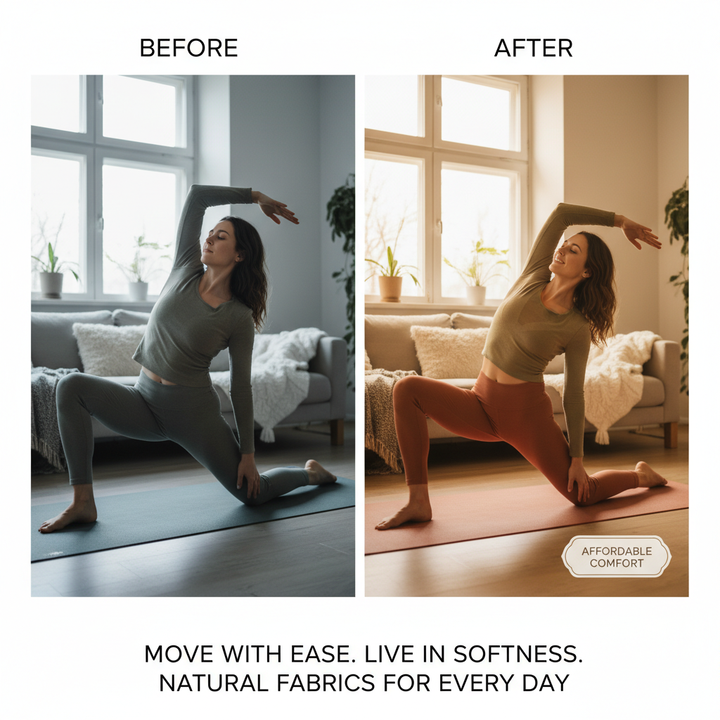 High Performance and Affordable Yoga Apparel for Global Wellness