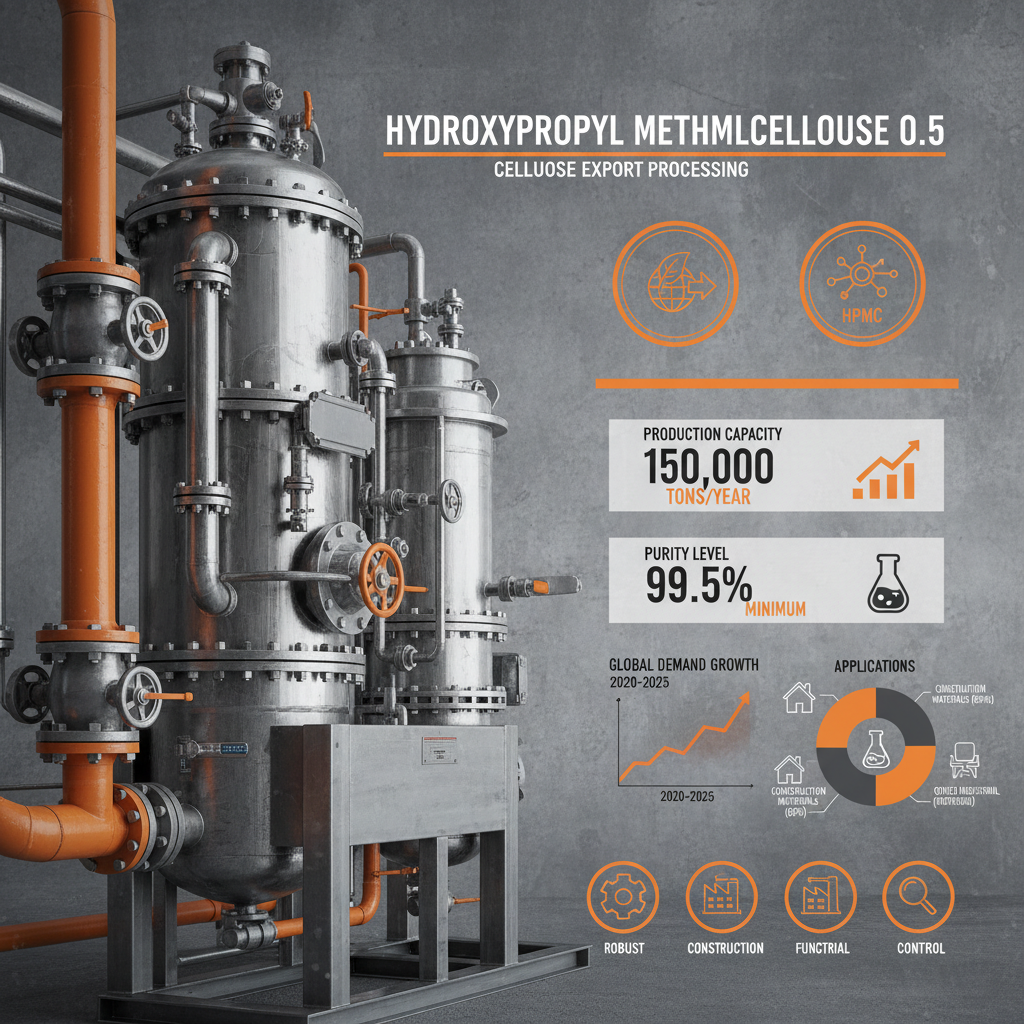 Industrial Uses and Benefits of hydroxypropyl methylcellulose 0.5