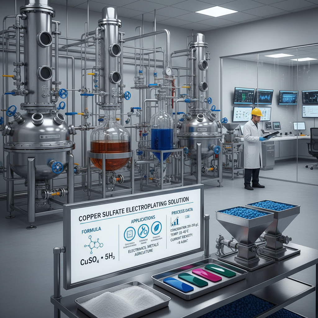 Industrial Guide to High Purity copper sulfate plating solution