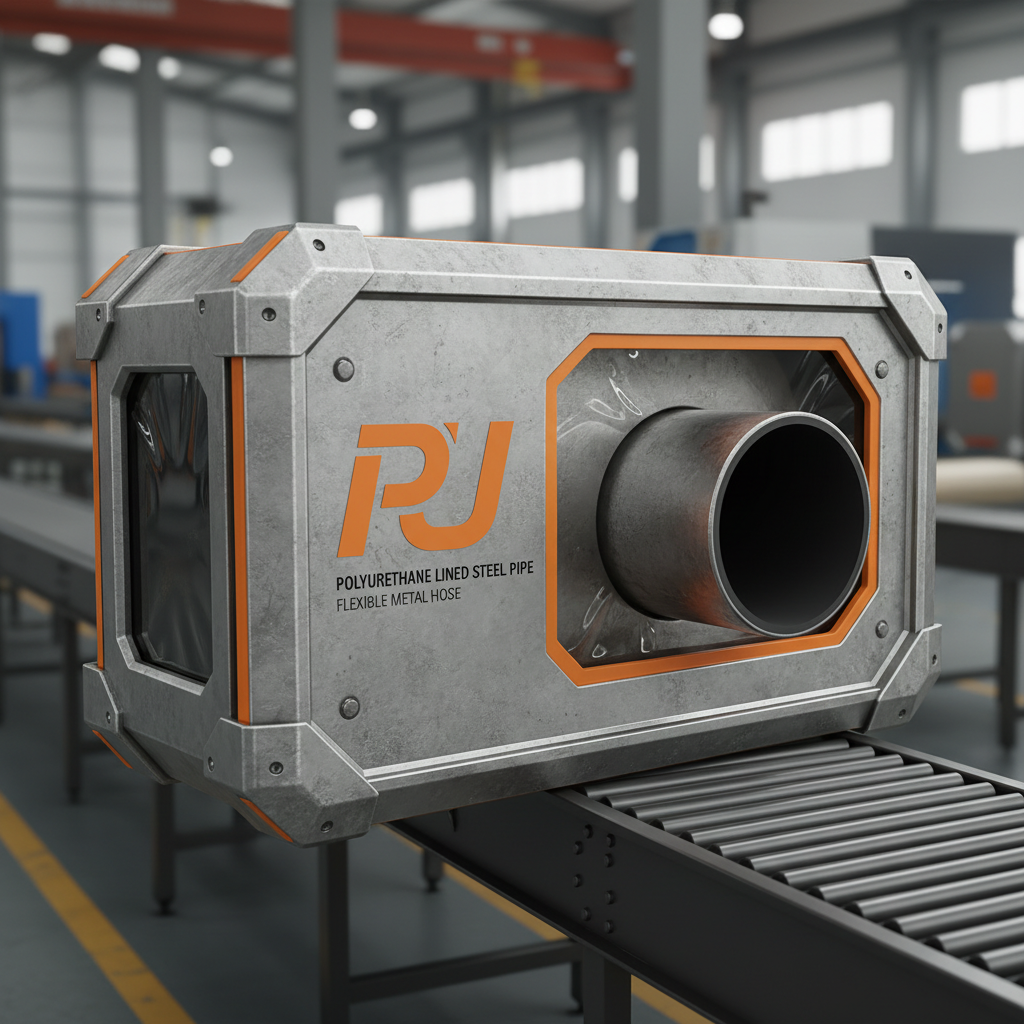 Industrial Polyurethane Lined Steel Pipe for Abrasion Resistance