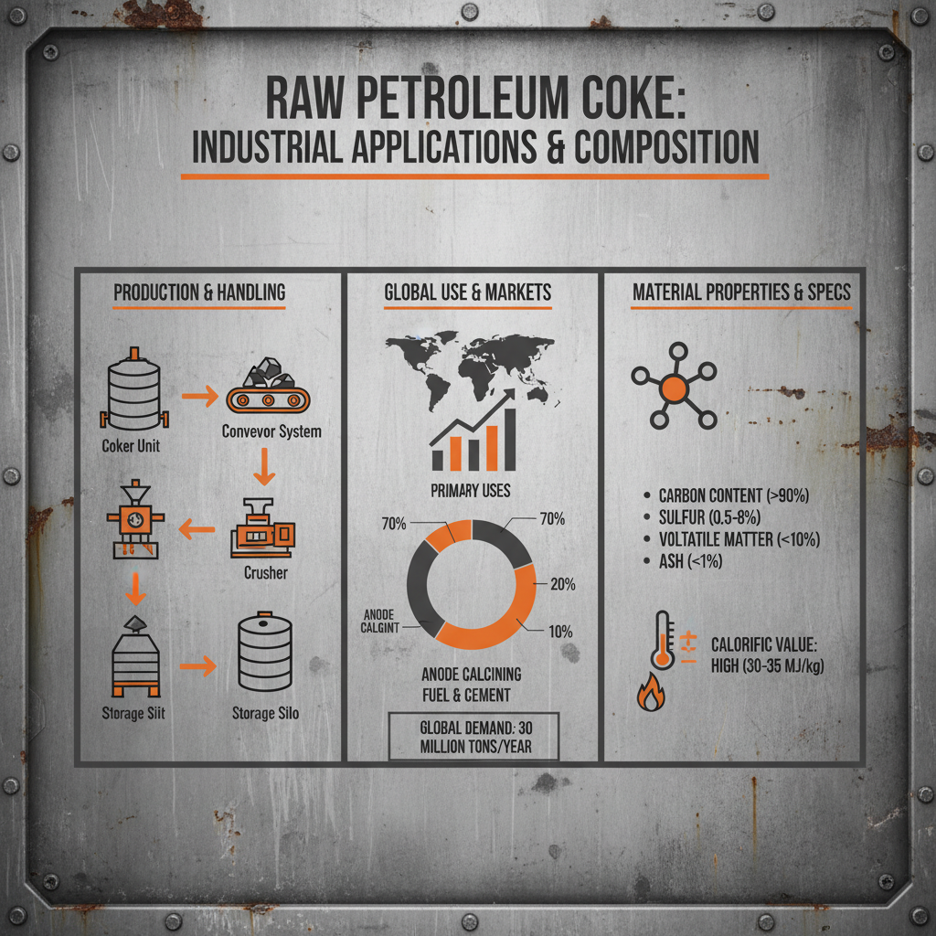 Industrial Applications and Quality of Raw Pet Coke for Graphite