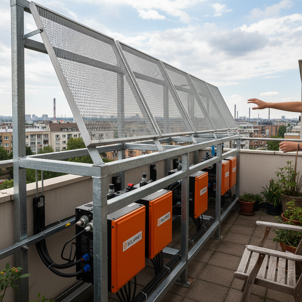 Sustainable Urban Energy with a Balcony Power Station Guide