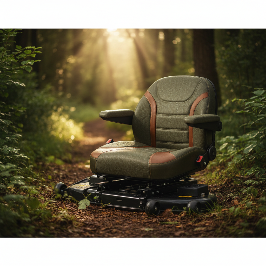 High Quality Riding Mower Seat for Ergonomic Comfort and Durability
