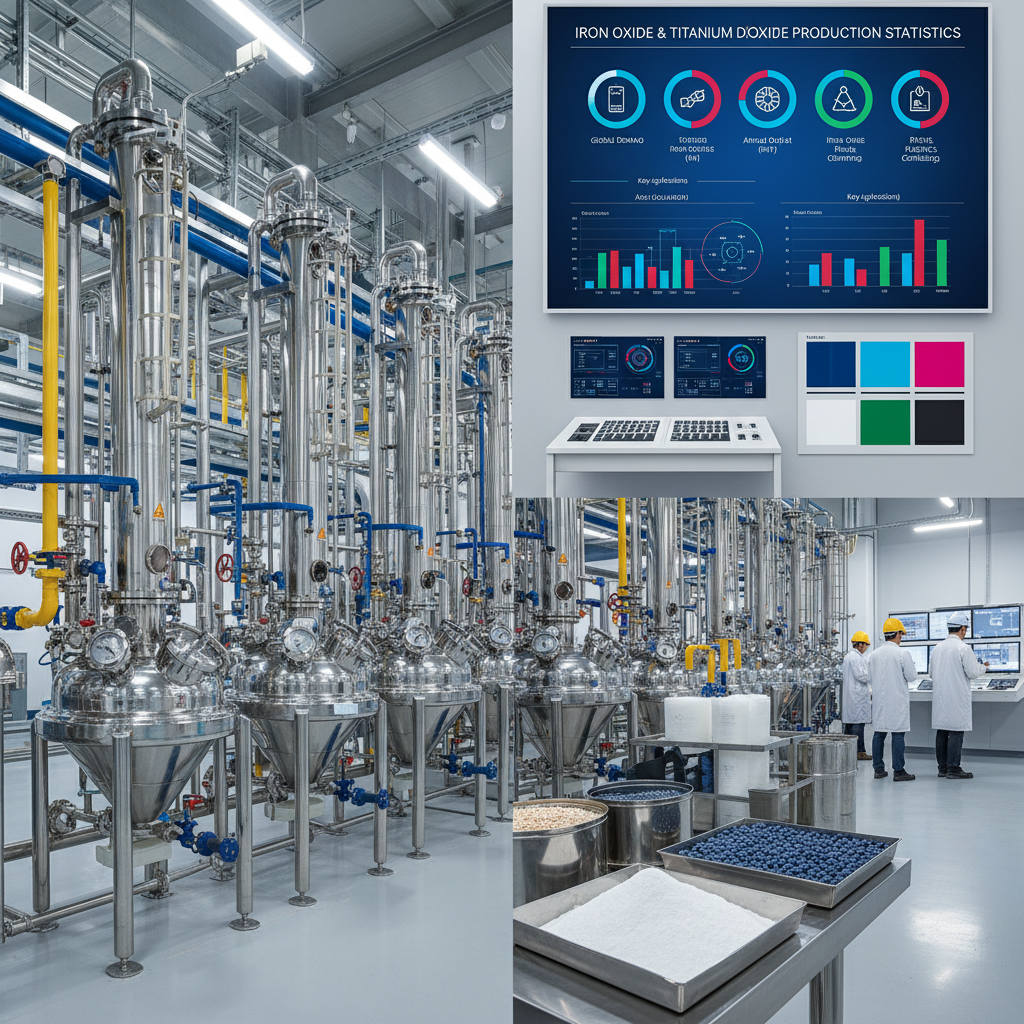 Industrial Applications of Iron Oxide Titanium Dioxide Blends