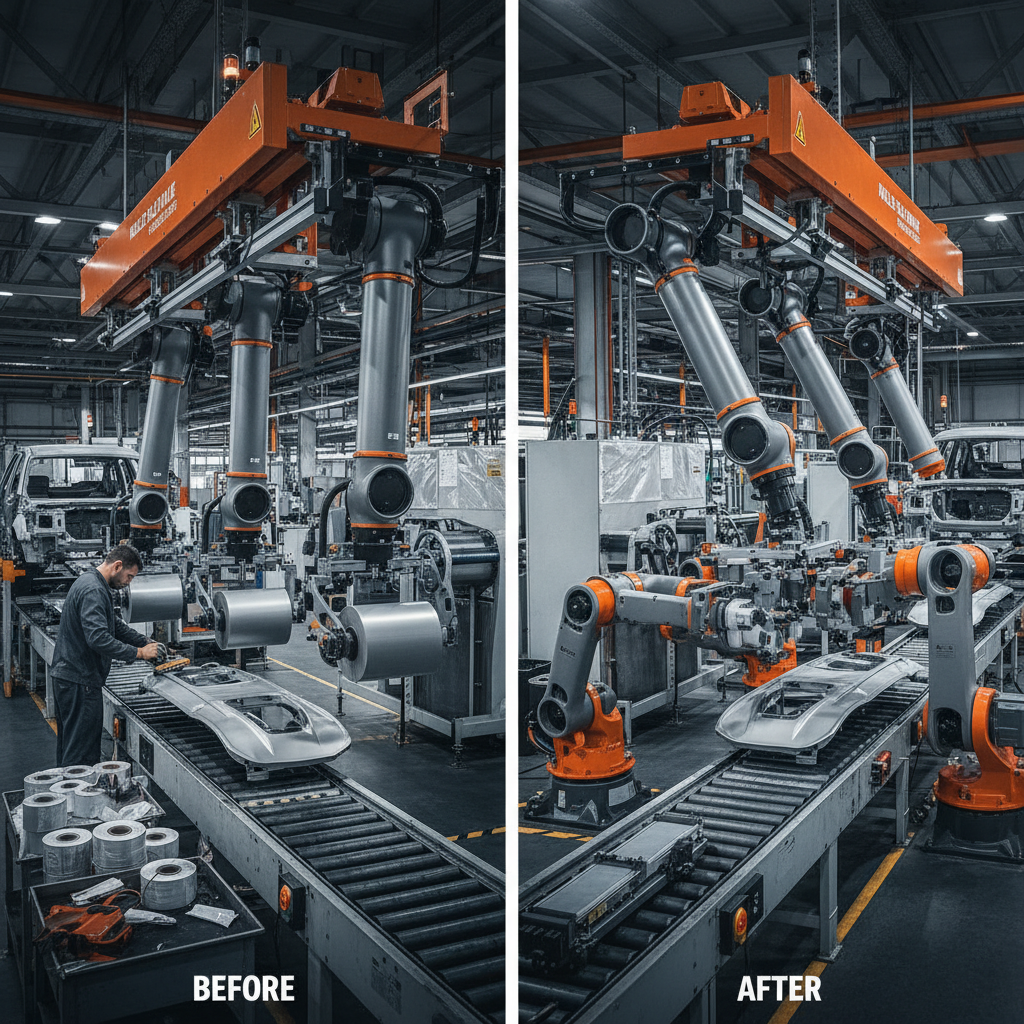 Impact and Evolution of robotics in automotive manufacturing