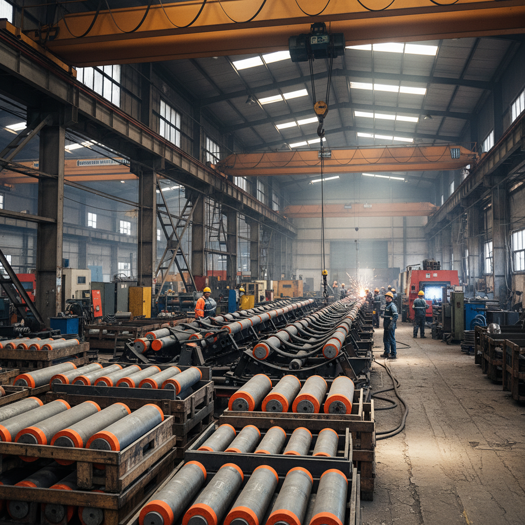 High Performance Mining Conveyor Roller for Mineral Extraction