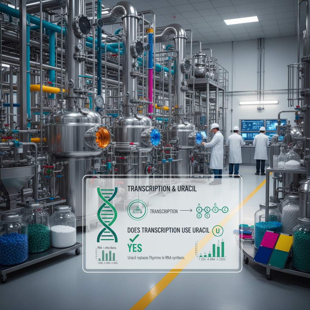 Molecular Analysis of RNA and does transcription use uracil