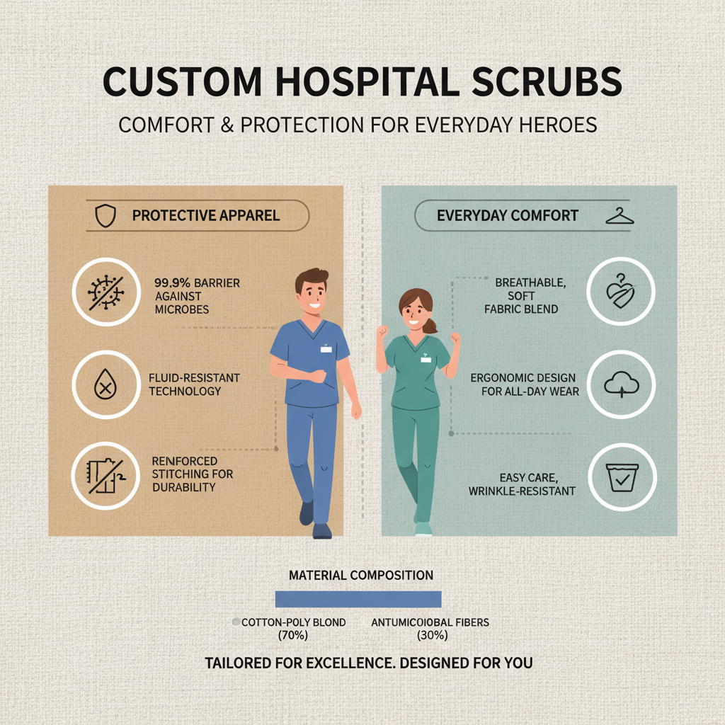 High Performance Custom Hospital Scrubs for Medical Professionals