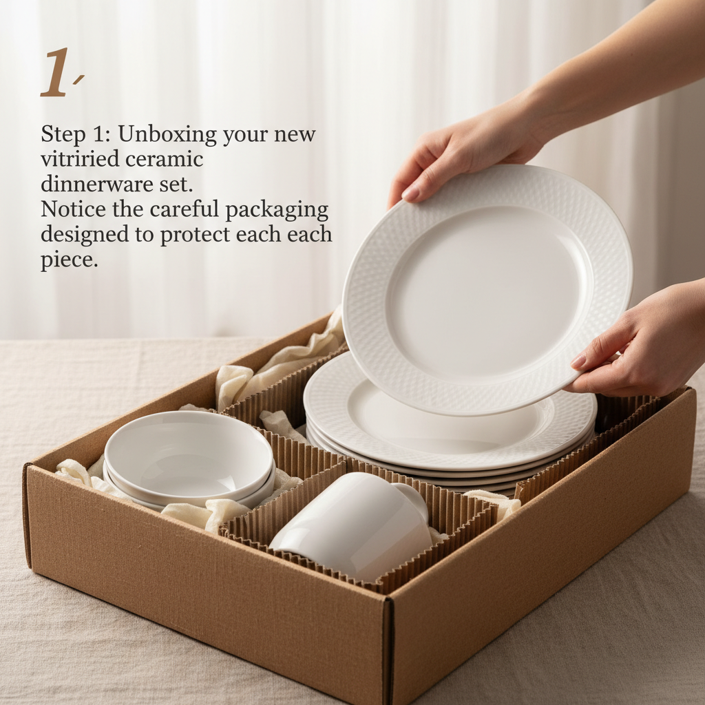 High Performance Vitrified Ceramic Dinnerware for Hospitality