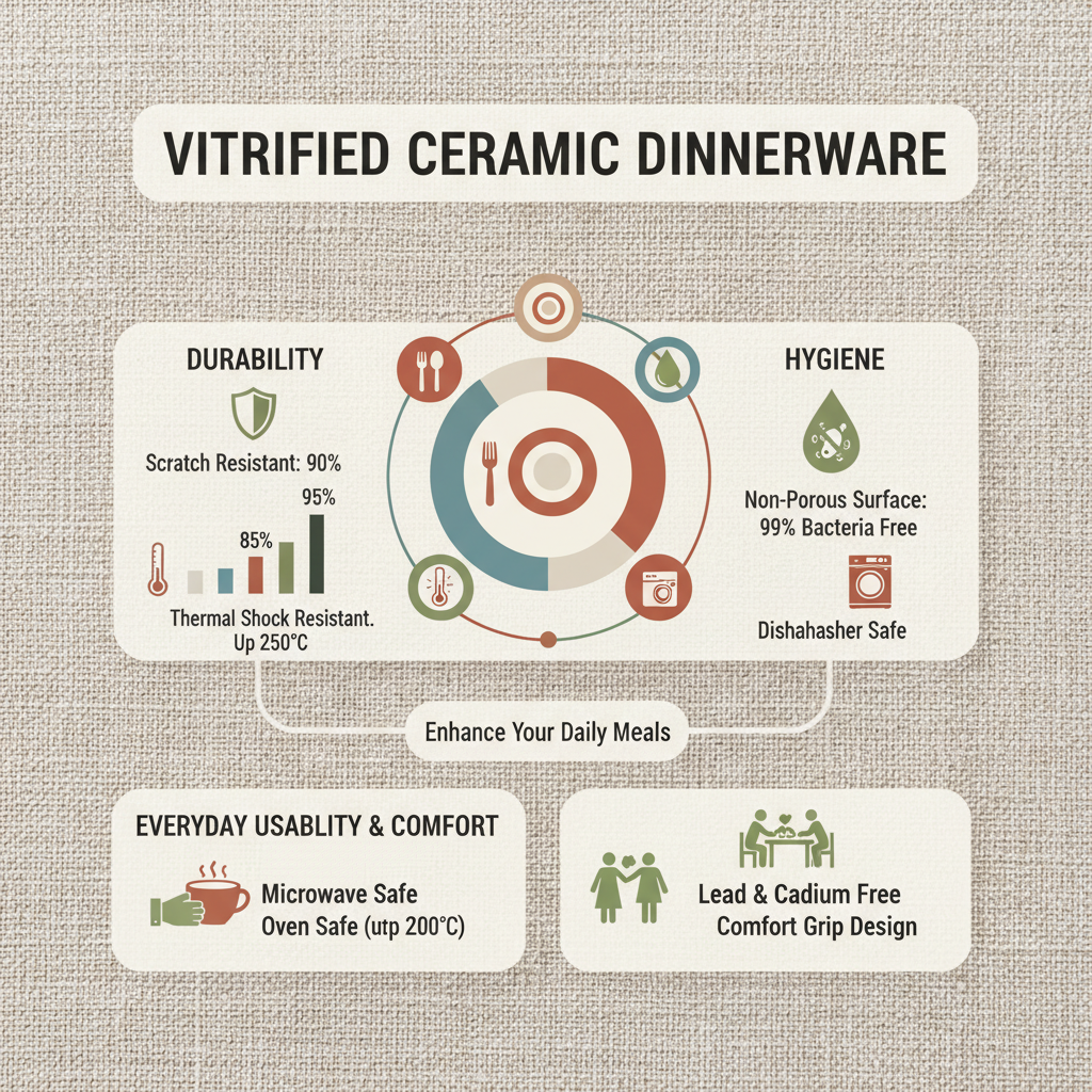High Performance Vitrified Ceramic Dinnerware for Hospitality