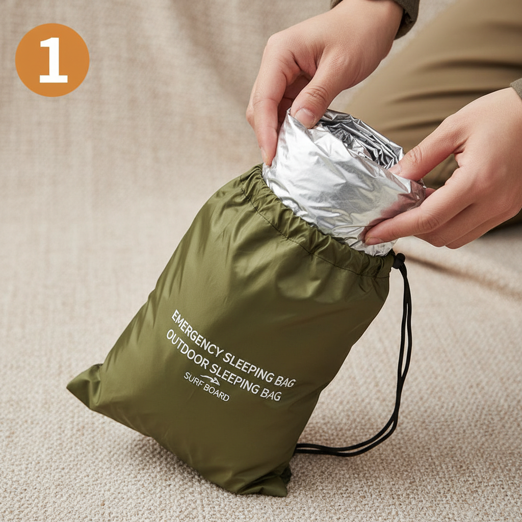 Professional Emergency Sleeping Bag for Survival and Thermal Protection