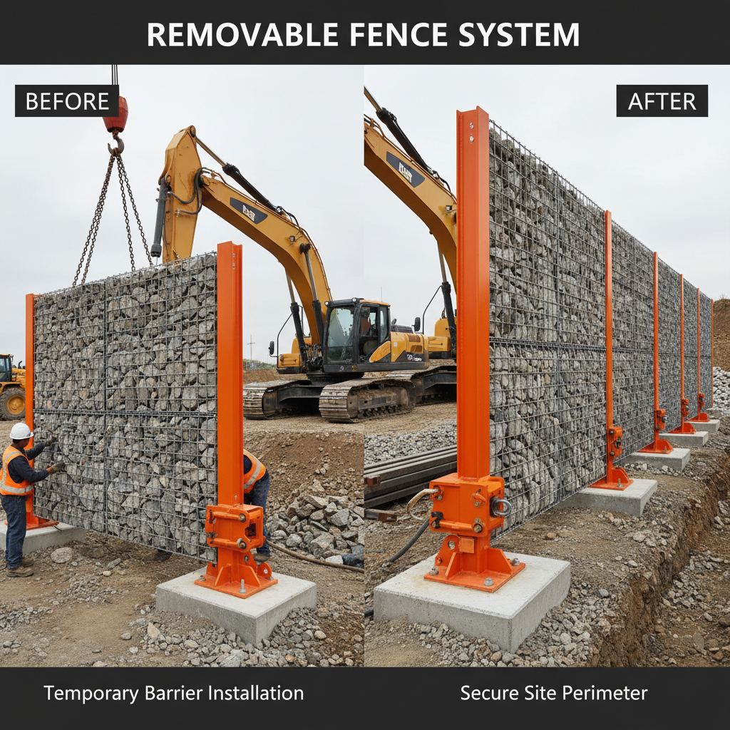 Professional Removable Fence Solutions for Modular Site Security