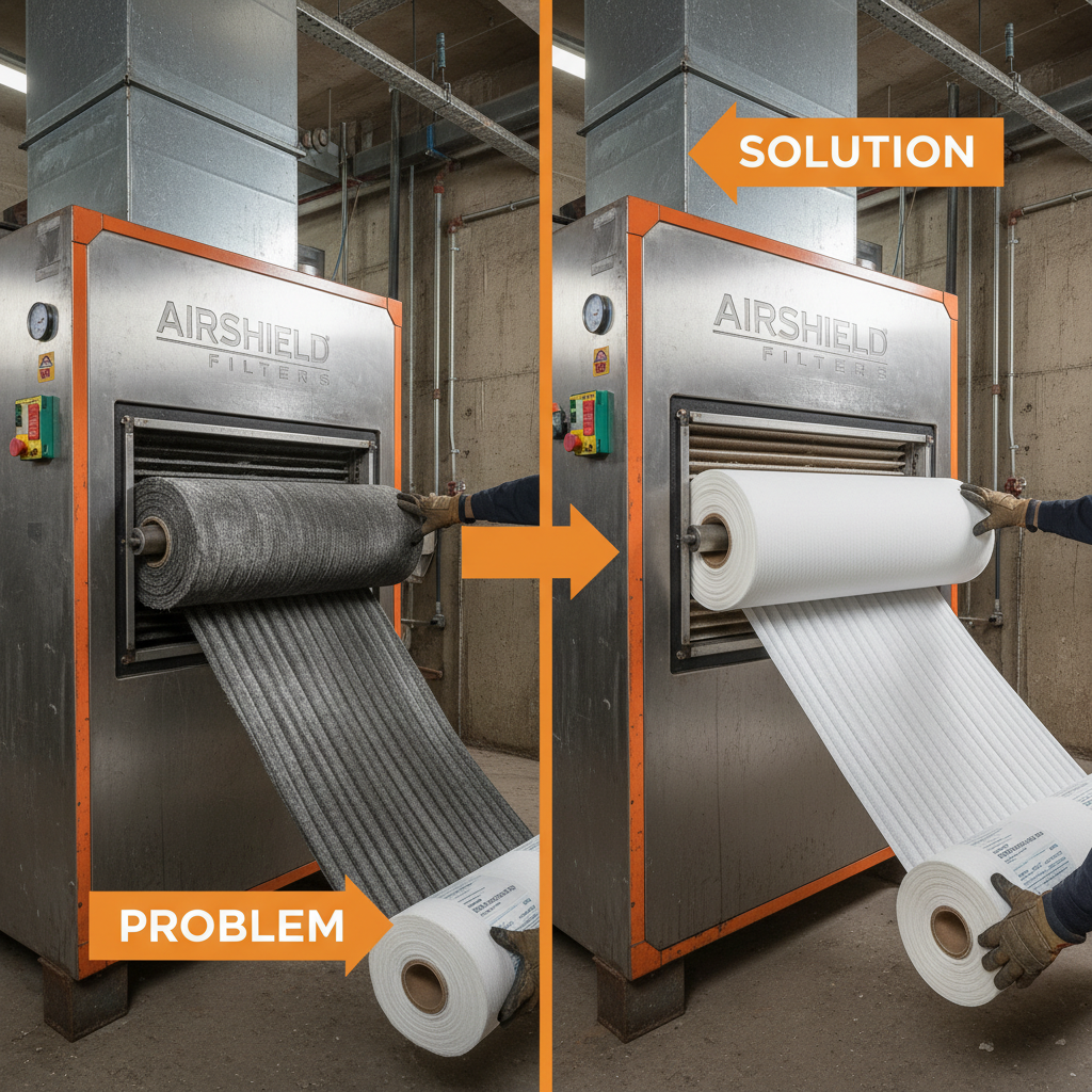 Industrial Air Purification with AC Filter Media Rolls Guide