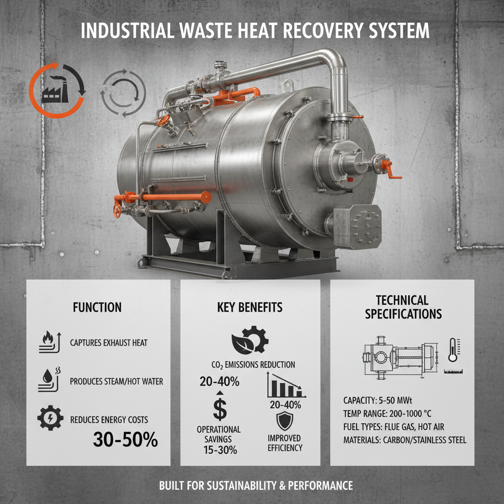Efficient waste heat boiler for industry and Energy Recovery Guide