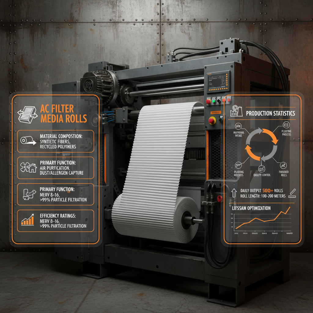 Industrial Air Purification with AC Filter Media Rolls Guide