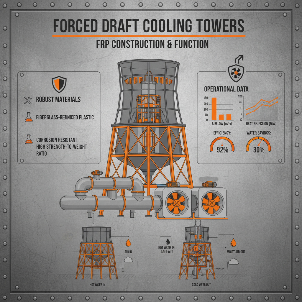 Efficiency and Benefits of Industrial Forced Draft Cooling Towers