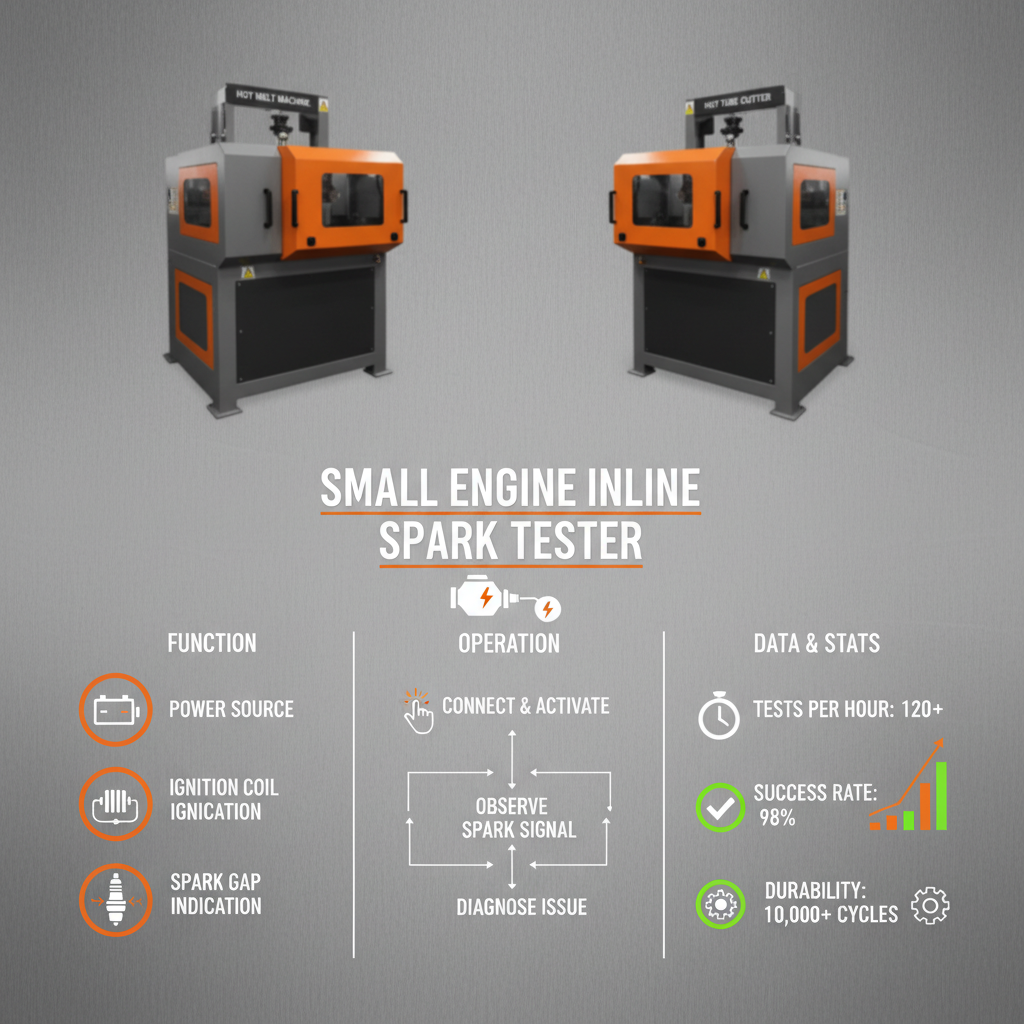 Professional Small Engine Inline Spark Tester for Ignition Diagnostics