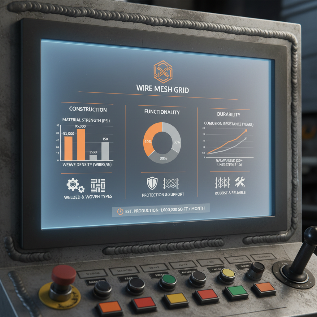 Industrial Wire Mesh Grid Solutions for Stability and Efficiency