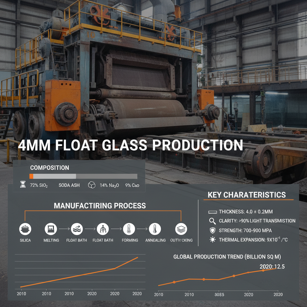 Versatile 4mm float glass for Architectural and Industrial Glazing