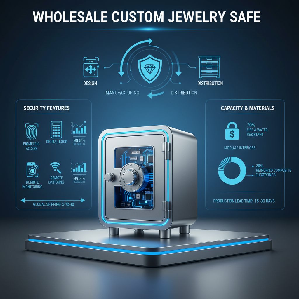 Wholesale custom jewelry safe